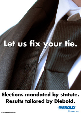Life's a crapshoot, elections don't have to be - Diebold